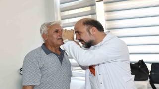 ERÜ Hastanelerinde ücretsiz ben muayenesi aktivitesi yapıldı