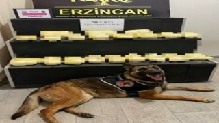 Erzincanda 20,1 kilogram metamfetamin ele geçirildi