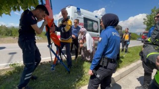 Erzincanda 4 araçlı zincirleme kaza
