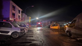 Erzincanda inşaat sahasında doğal gaz sızıntısı paniği