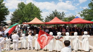 Erzincanda Kuran kursu öğrencilerinden yıl sonu şenliği