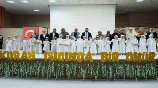 Erzincanda miniklerin Kuran sevinci