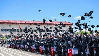 Erzurumda 32. dönem polis adayları mezun oldu