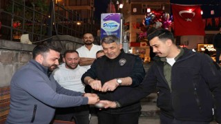 Erzurumda Emniyet Müdürü tavsiye etti, vatandaş sigarayı bıraktı