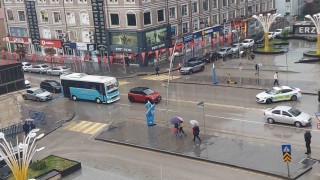 Erzurumda kuvvetli sağanak yağış uyarısı