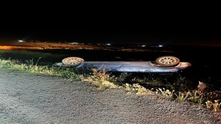 Eskişehirde araç takla attı: 1 yaralı