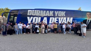 Eskişehirli özel çocuklar, aileleri ile Nebi Hatipoğlunun kültür turlarıyla Mersine uğurlandı