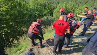 Filyos Çayında akıntıya kapılan Ertenin cansız bedenine ulaşıldı