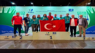 FISU Dünya Üniversiteler Güreş Şampiyonasında kadın millilerden 3 altın, 1 gümüş madalya