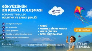 Forum İstanbulda Uçurtma ve Sanat Şenliği
