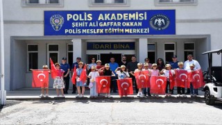 Gaffar Amcayla El Ele Projesiyle çocuklar polislik mesleğini yakından tanıyor