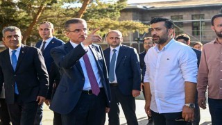 Gastronomi Lisesi inşaat çalışmalarına inceleme