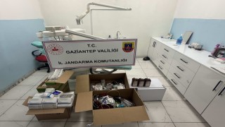 Gaziantepte ruhsatsız diş kliniğine jandarma operasyonu: 2 sahte doktor yakalandı