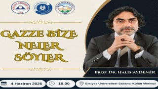 Gazzenin mesajları Kayseride konuşulacak