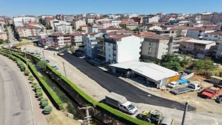 Gebzede 3 mahalleye toplam 850 metre yeni imar yolu yapıldı