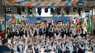 Gebzedeki sünnet şöleninde çocuklar doyasıya eğlendi
