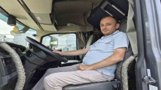 Genç tır şöförünün meslek aşkı
