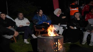 Gençler Samadere Şelalesinde bir araya geldi