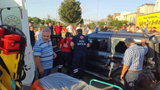 Giresunda trafik kazası: 1 yaralı