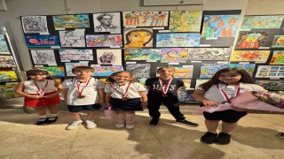 GKV Özel İlkokulundan uluslararası sanat zaferi