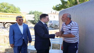Gökçeadada gönül kapıları çalındı, dualar alındı