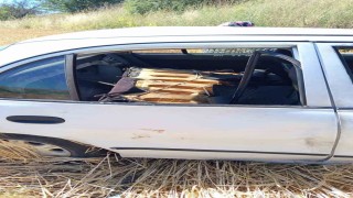 Gönende Trafik Kazası, araç yol kenarına savruldu, 5 kişi yaralandı