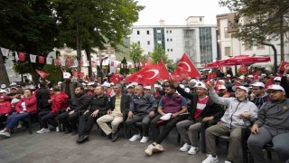Gümüşhanede milli heyecan sabahın erken saatlerinde başladı