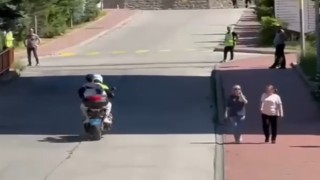 Gümüşhanede polis ekiplerinden YKSye giren öğrencilere destek