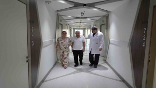 Gürcistanda inşaattan düşerek komaya girdi, Samsunda yeniden ayağa kalktı