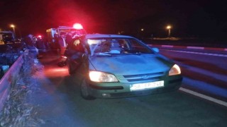 Hac ziyaretine giderken  kaza: 1 ölü, 3 yaralı
