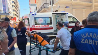 Hamile kadın ATMde para çekerken baygınlık geçirdi