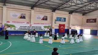 Hasköyde 4-6 yaş Kuran Kursu öğrencileri mezuniyet heyecanı yaşadı