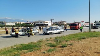 Hassada trafik kazası: 1 yaralı