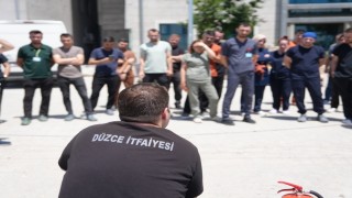 Hastanede yangın eğitimi