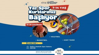 Hatay Büyükşehir Belediyesi Yaz Spor Kursları İçin Kayıtları Başlattı