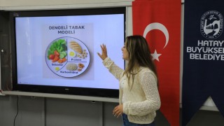 Hatay Büyükşehir Belediyesinden Sağlıklı Beslenme Eğitimi