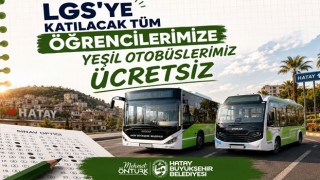 Hatay’da LGS Öğrencilerine Ücretsiz Ulaşım Desteği