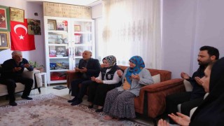 HBBden şehit yakınlarına babalar günü ziyareti