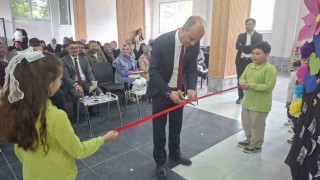Hisarcık Güldüren İlkokulu ana sınıfında yıl sonu sergisi