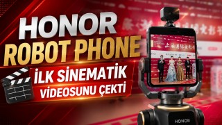 HONOR Robot Phone İlk Sinematik Videosunu Çekti