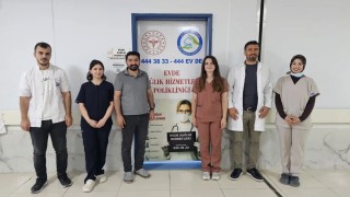 İdilde yatağa bağımlı hastalara evde diş ve eczacılık hizmeti