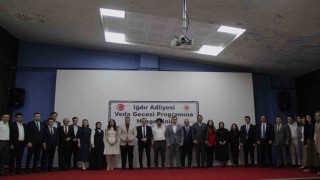 Iğdırda görev yeri değişen hakim ve savcılar için veda programı