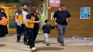İnegölde elektrik akımına kapılan 4 yaşındaki çocuk hastanelik oldu