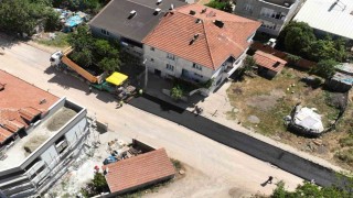 İnegölde yollar yenileniyor