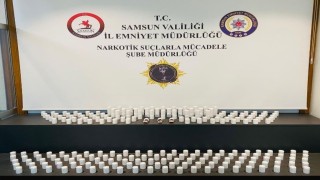 İş yerine narkotik baskını: 11 bin 650 sentetik ecza ele geçirildi