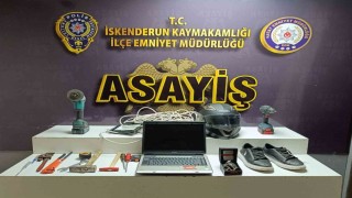İskenderunda hırsızlık yapan 4 şahıs tutuklandı