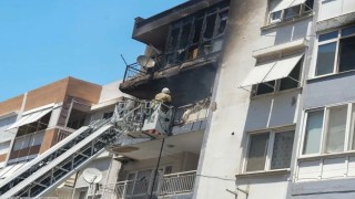İzmirde korkutan yangın: 6 kişi dumandan etkilendi