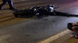 İzmirde motosiklet kazası: Sürücü hayatını kaybetti