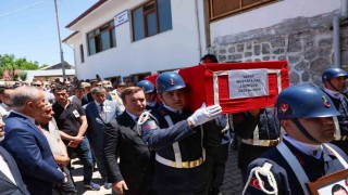 Jandarma Uzman Çavuş Mustafa Pak Erzincanda toprağa verildi