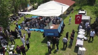 Kadıncık Mahallesinde yağmur ve şükür duası yapıldı